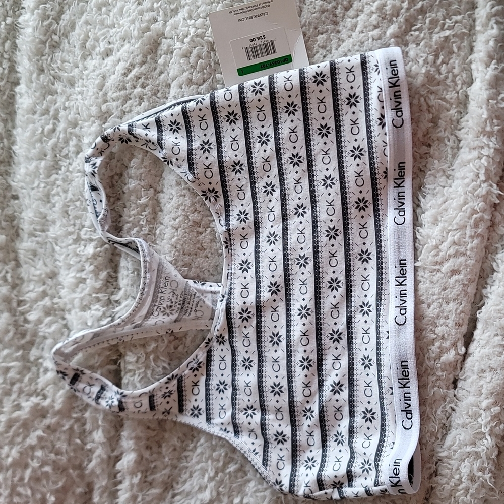 Calvin Klein unlined bralette